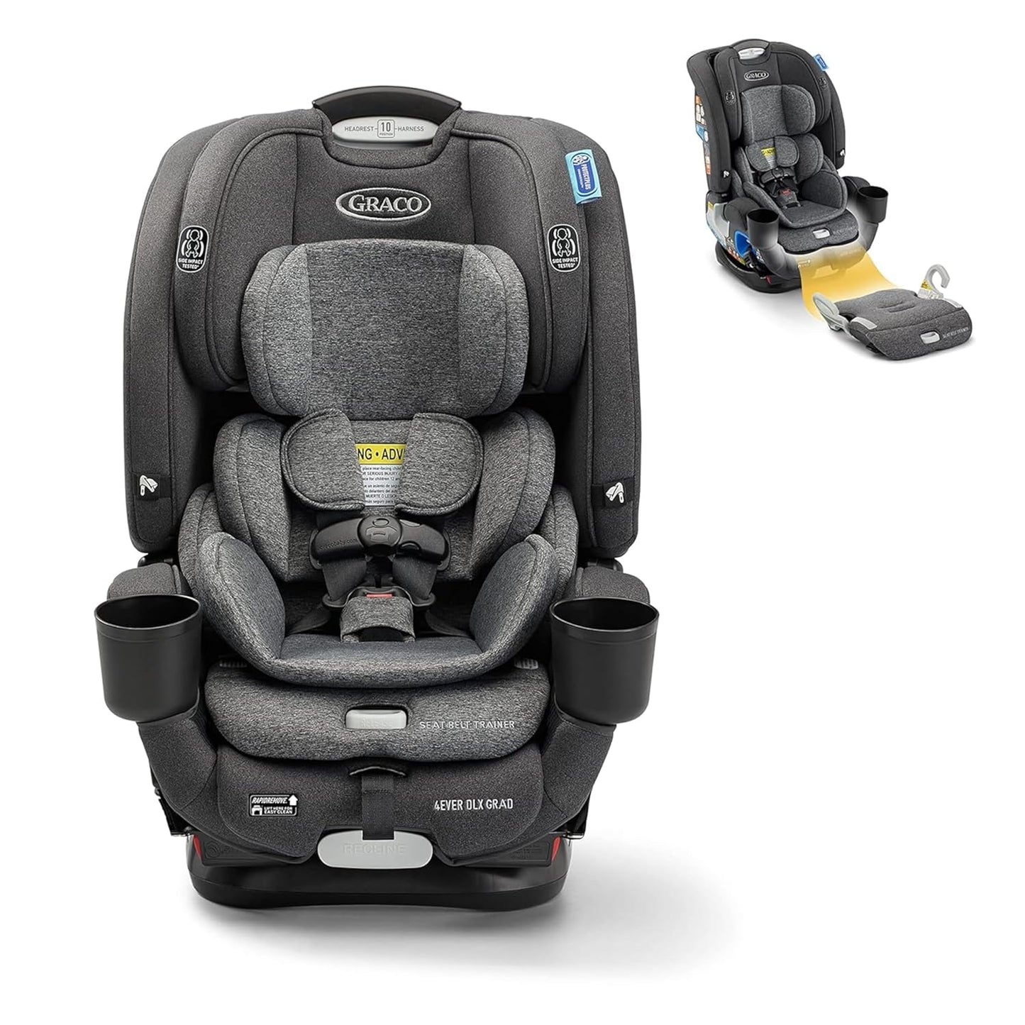Graco 4Ever DLX Grad 5-in-1 Car Seat for Growing Children