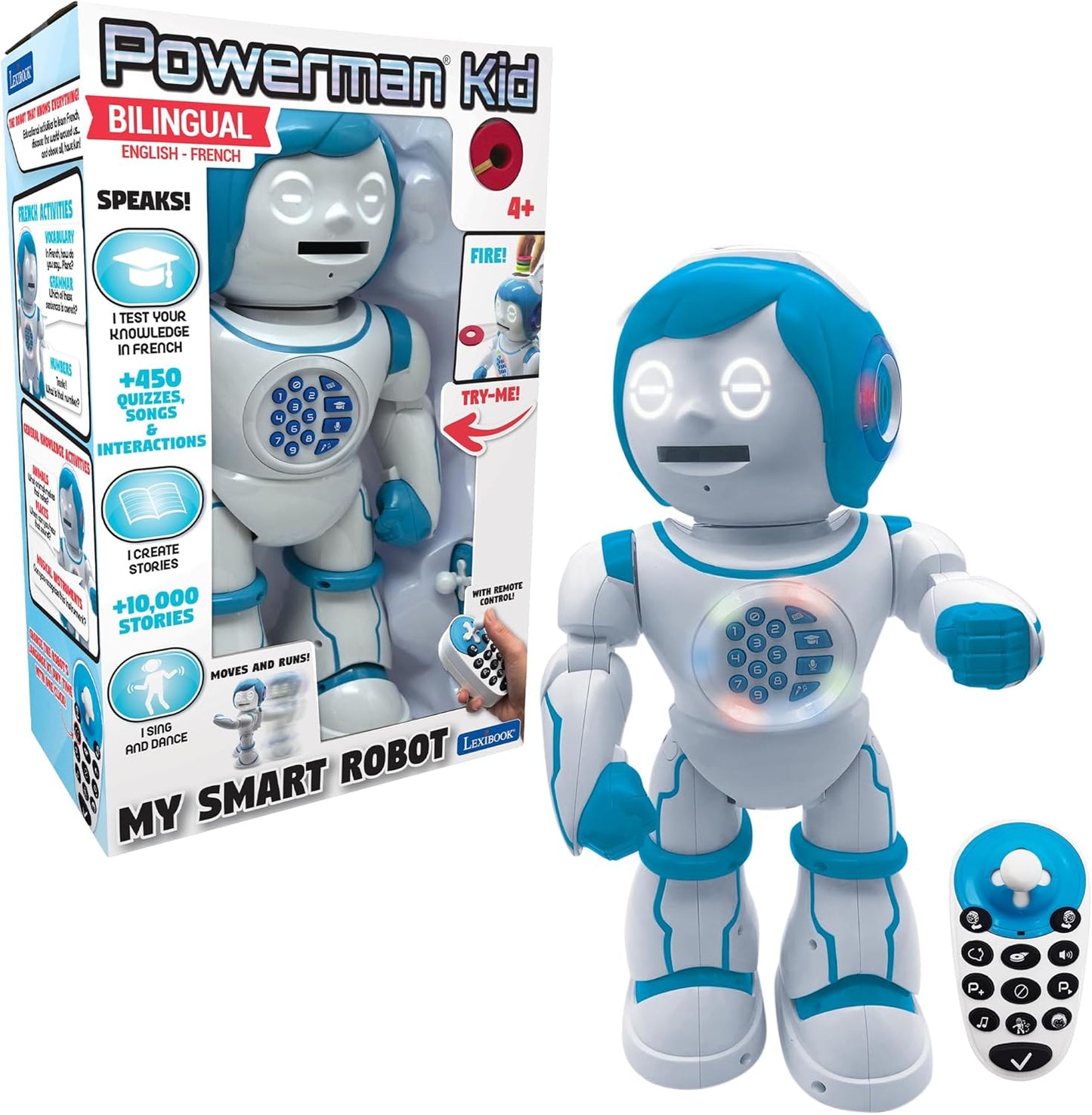 Powerman Kid Robot - Bilingual Educational Fun!
