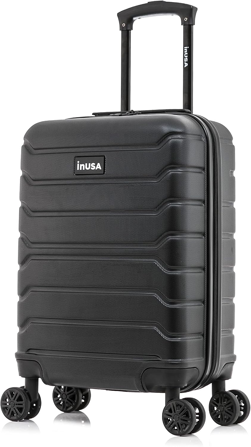 InUSA TREND 20-Inch Carry On Luggage with Spinner Wheels