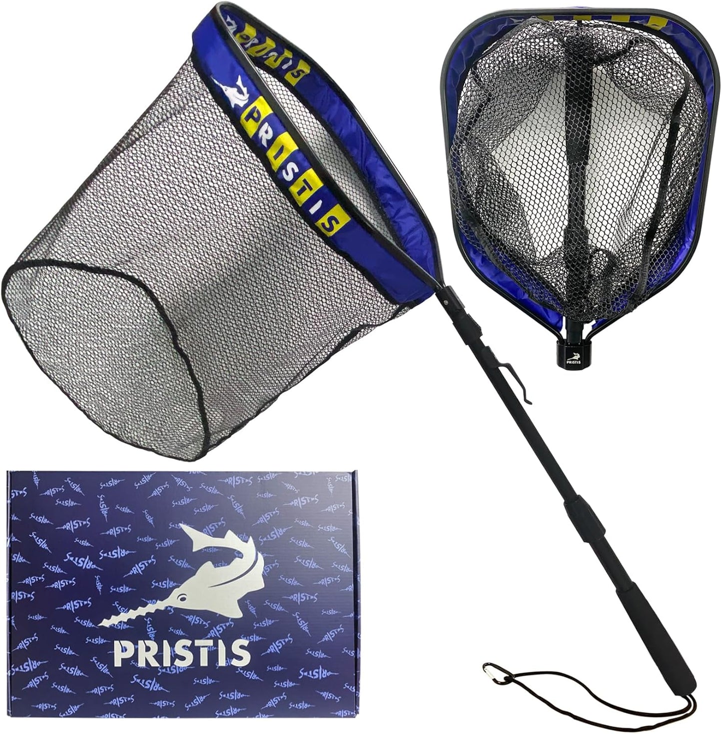 Pristis Telescopic Fishing Net: Lightweight & Foldable