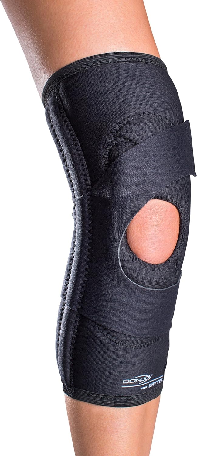 DonJoy Lateral J Patella Knee Support Brace: Medium Left