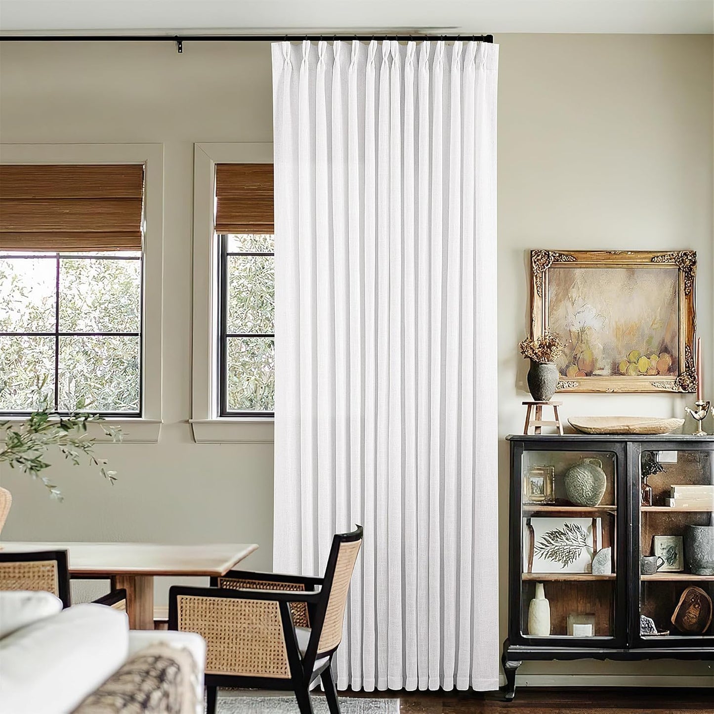 Custom Pinch Pleated 105 Inch Curtains for Elegant Windows