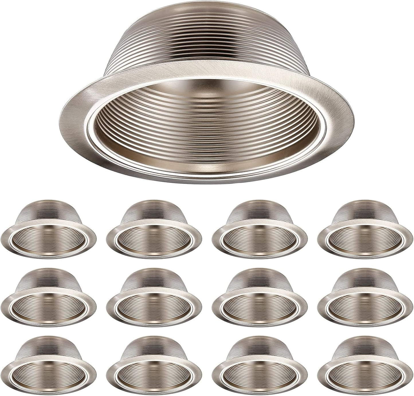 Stylish 6 Inch Recessed Light Trim for Modern Decor Needs