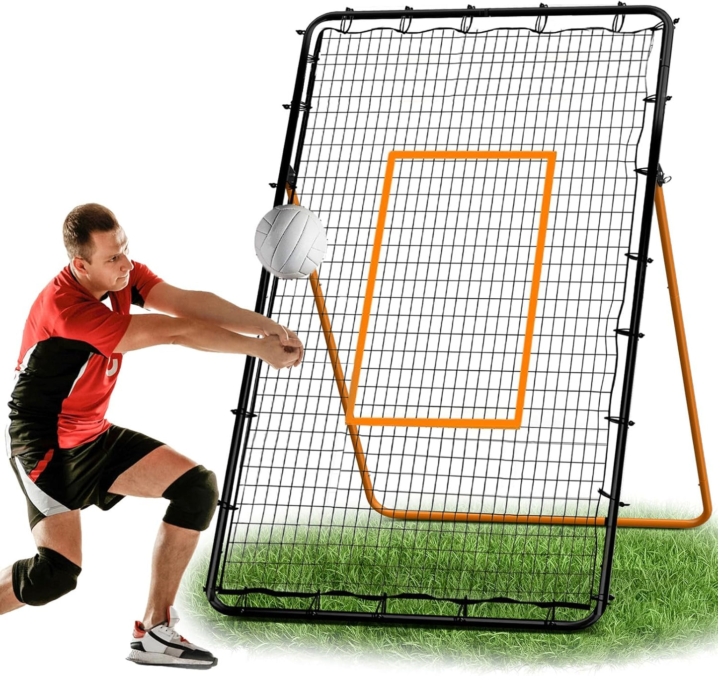Volleyball Rebounder Net for Spike and Smash Practice Training