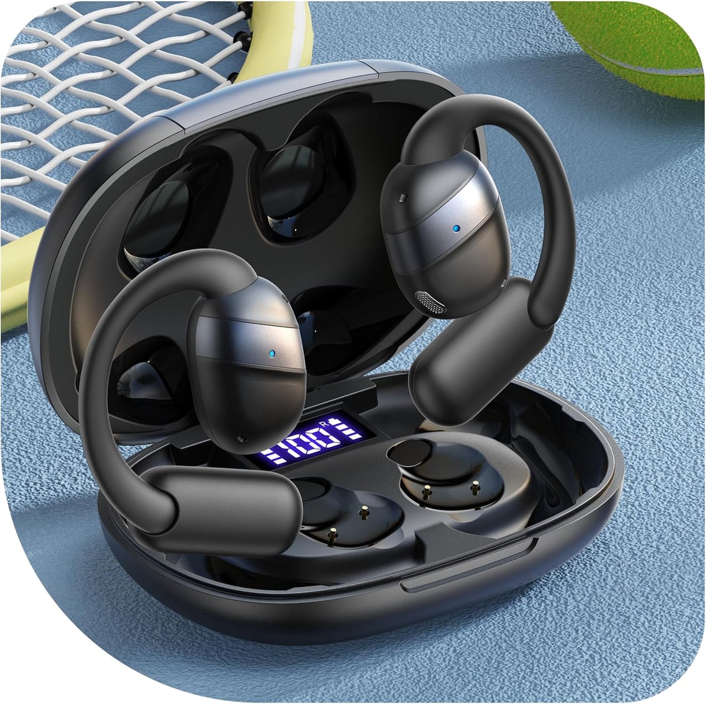 JOYROOM Wireless Open-Ear Earbuds: Clear Calls, Powerful Sound