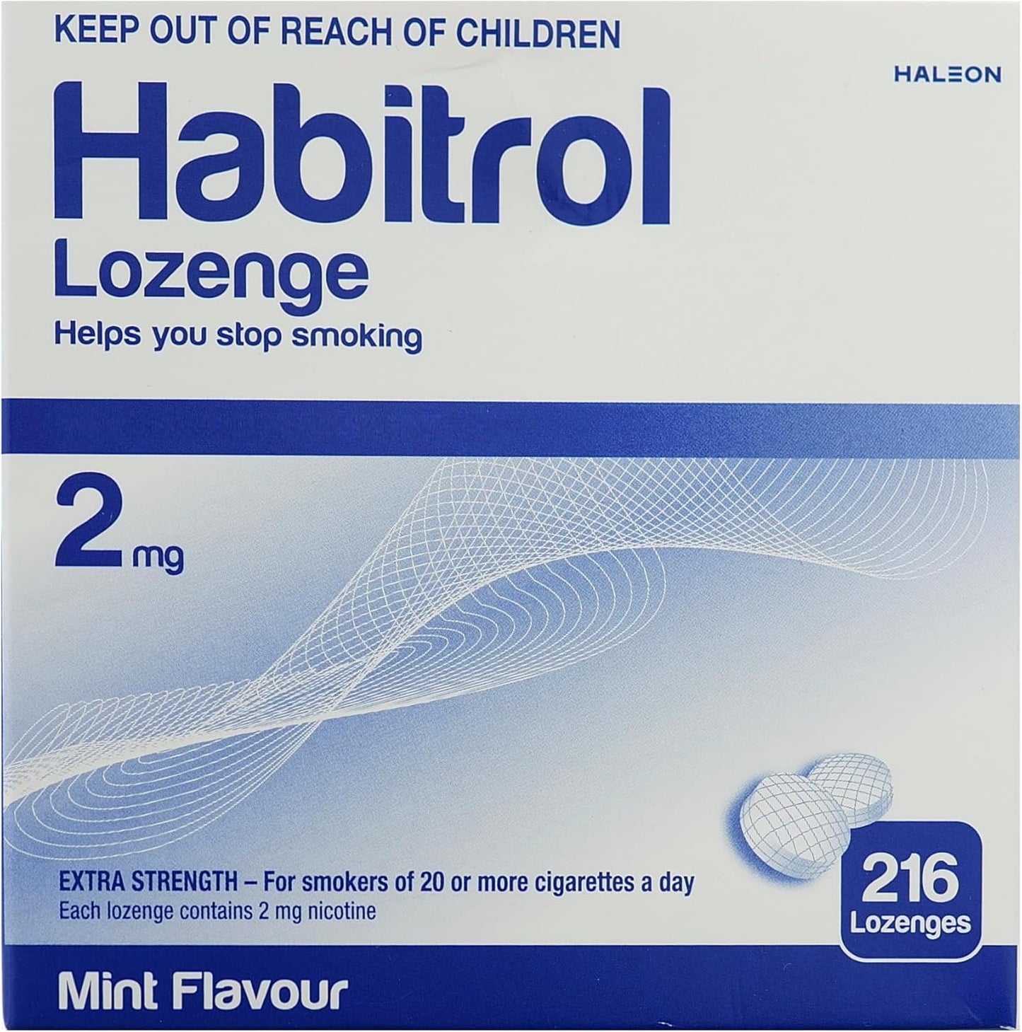 Habitrol Nicotine Lozenge Mint Flavor for Effective Quitting