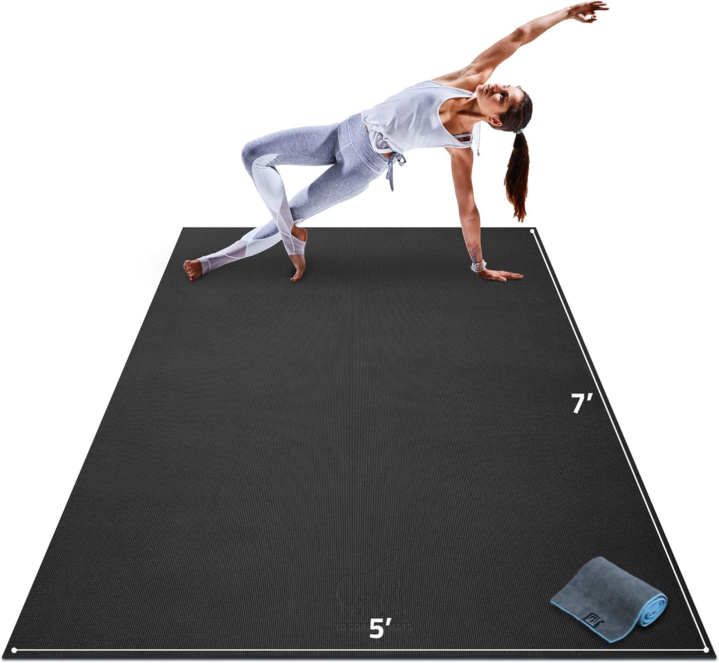 Premium Extra-Thick Large Yoga Mat for Ultimate Comfort