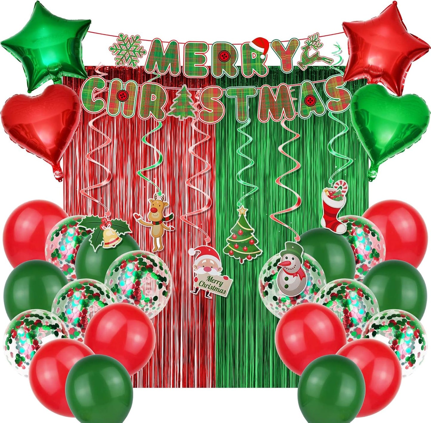 Ultimate Christmas Party Decor Set by Janinus
