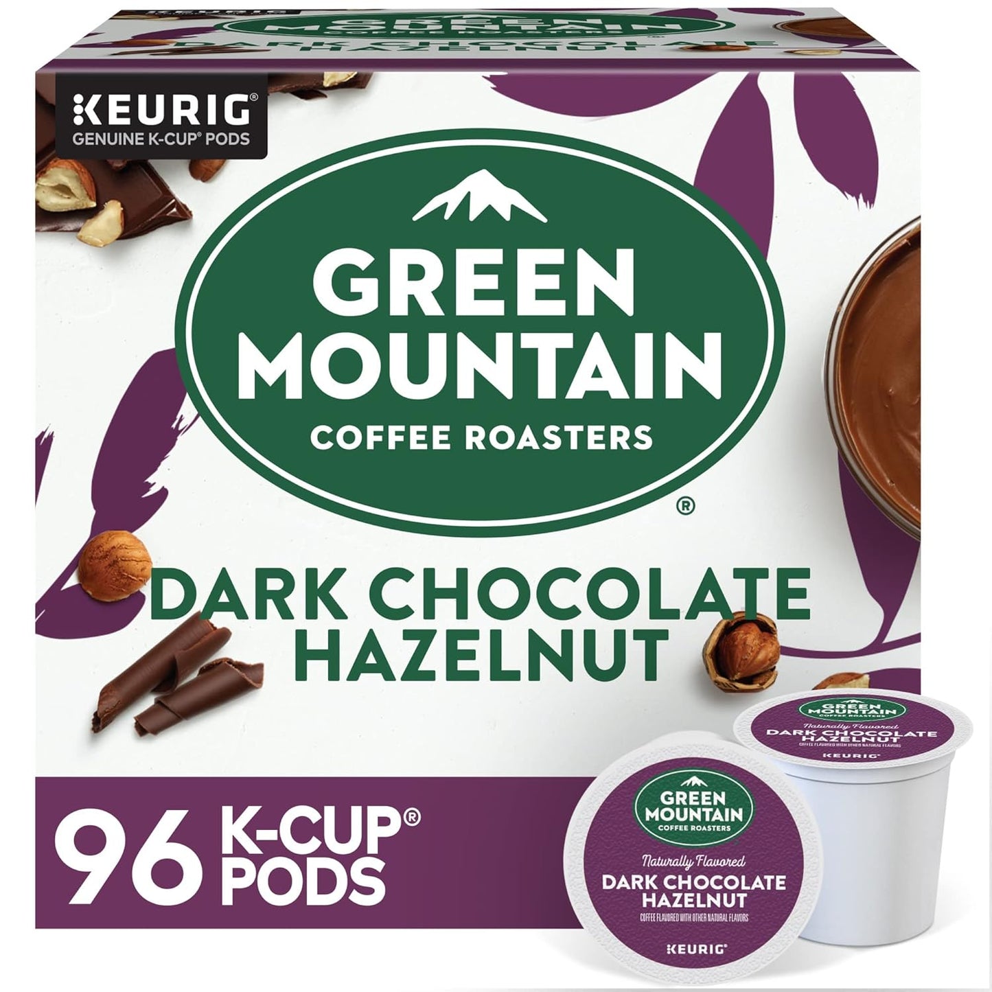Green Mountain Coffee Roasters Dark Chocolate Hazelnut K-Cups