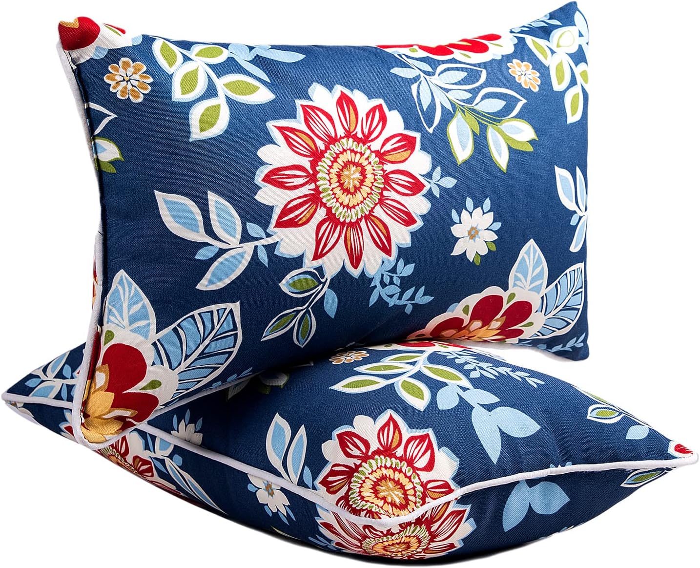 Outdoor Pillows Waterproof Set of 2 for Patio Furniture