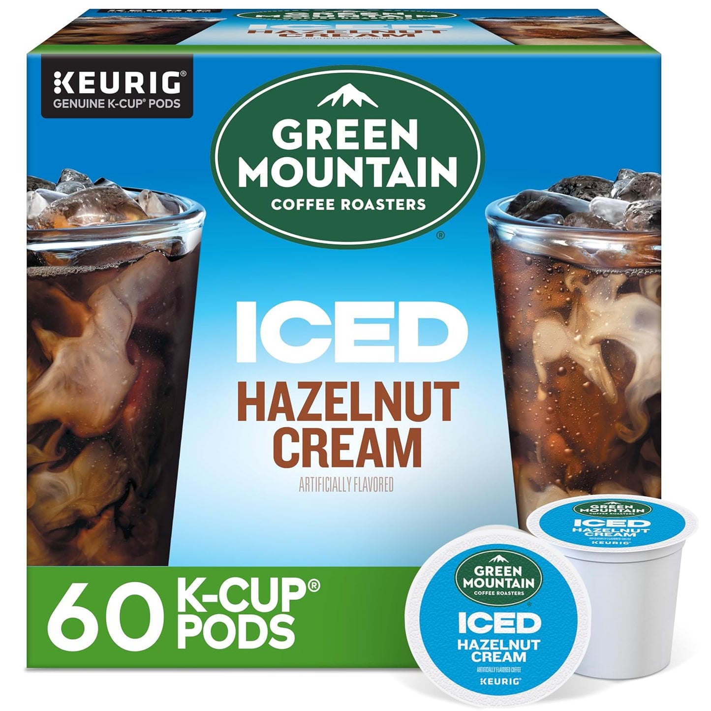 60 Count Hazelnut Iced Coffee K-Cup Pods
