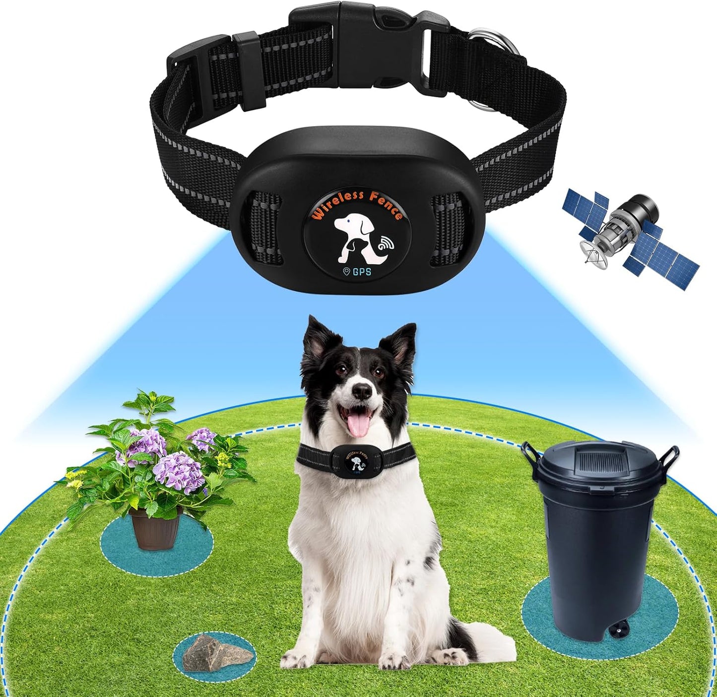 HIIXHC Wireless Dog Fence: Keep Pets Safe