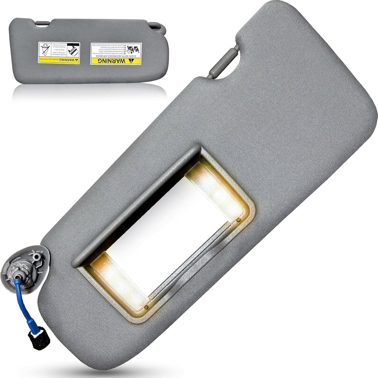 Left Driver Side Sun Visor for Honda CRV 2017-2022 with Light
