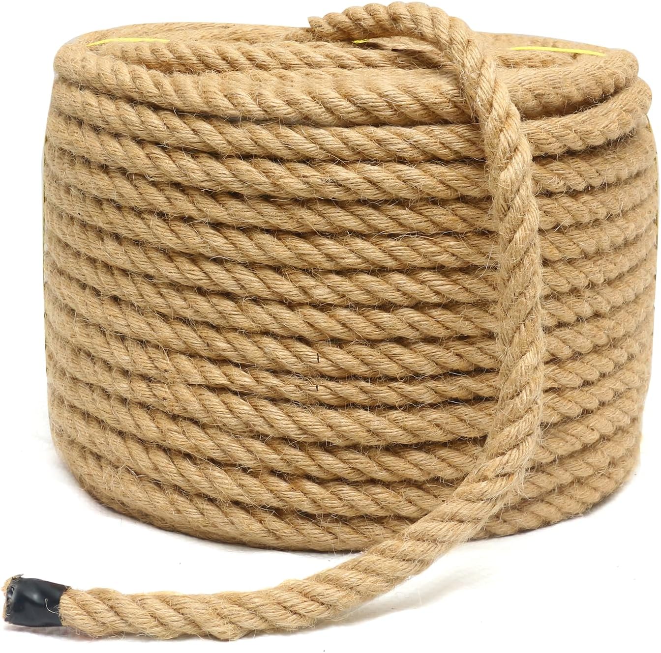 Heavy Duty Jute Rope 1/2 Inch 200 Feet for Crafts and More