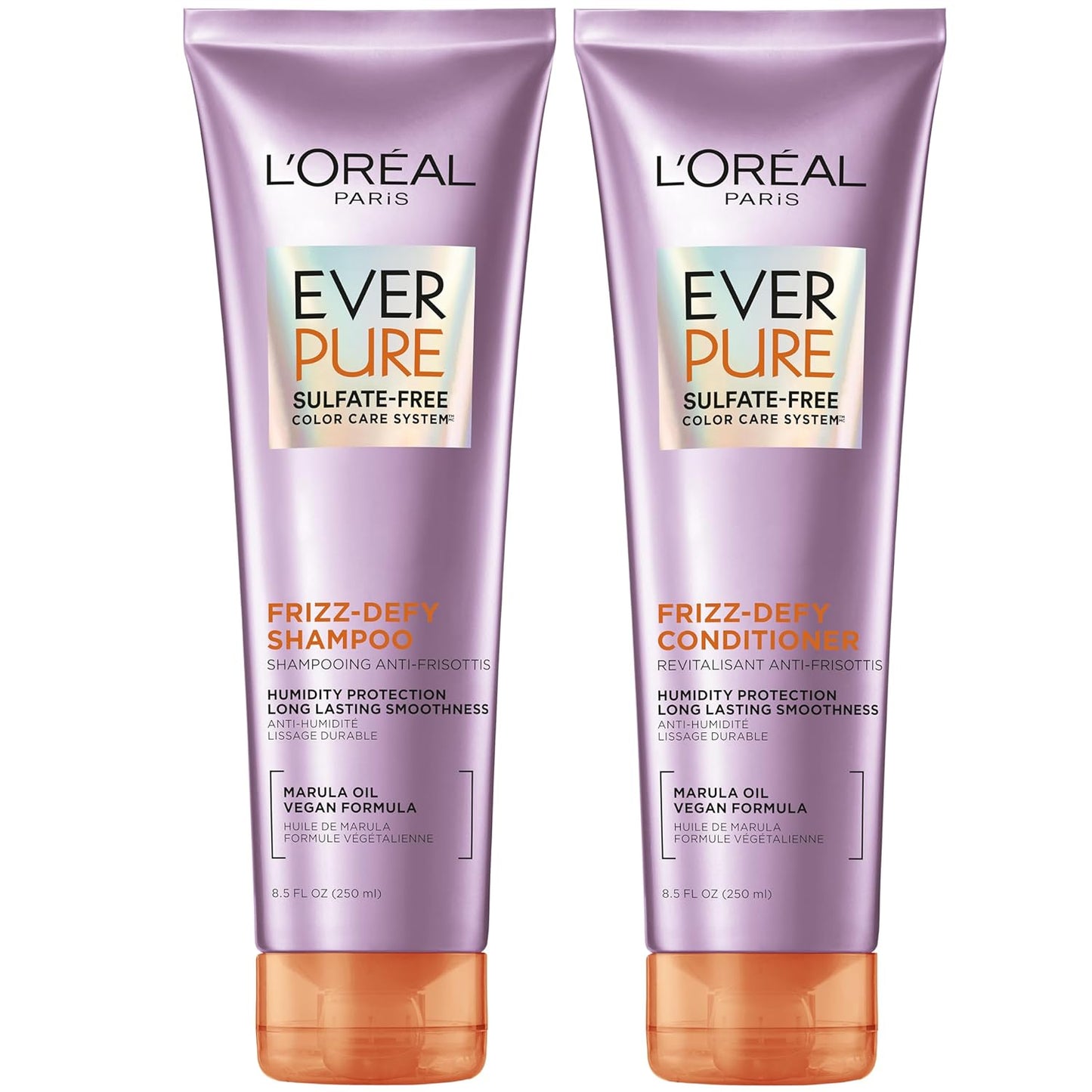 L'Oreal Frizz Defy Set: Marula Oil Hair Care Duo
