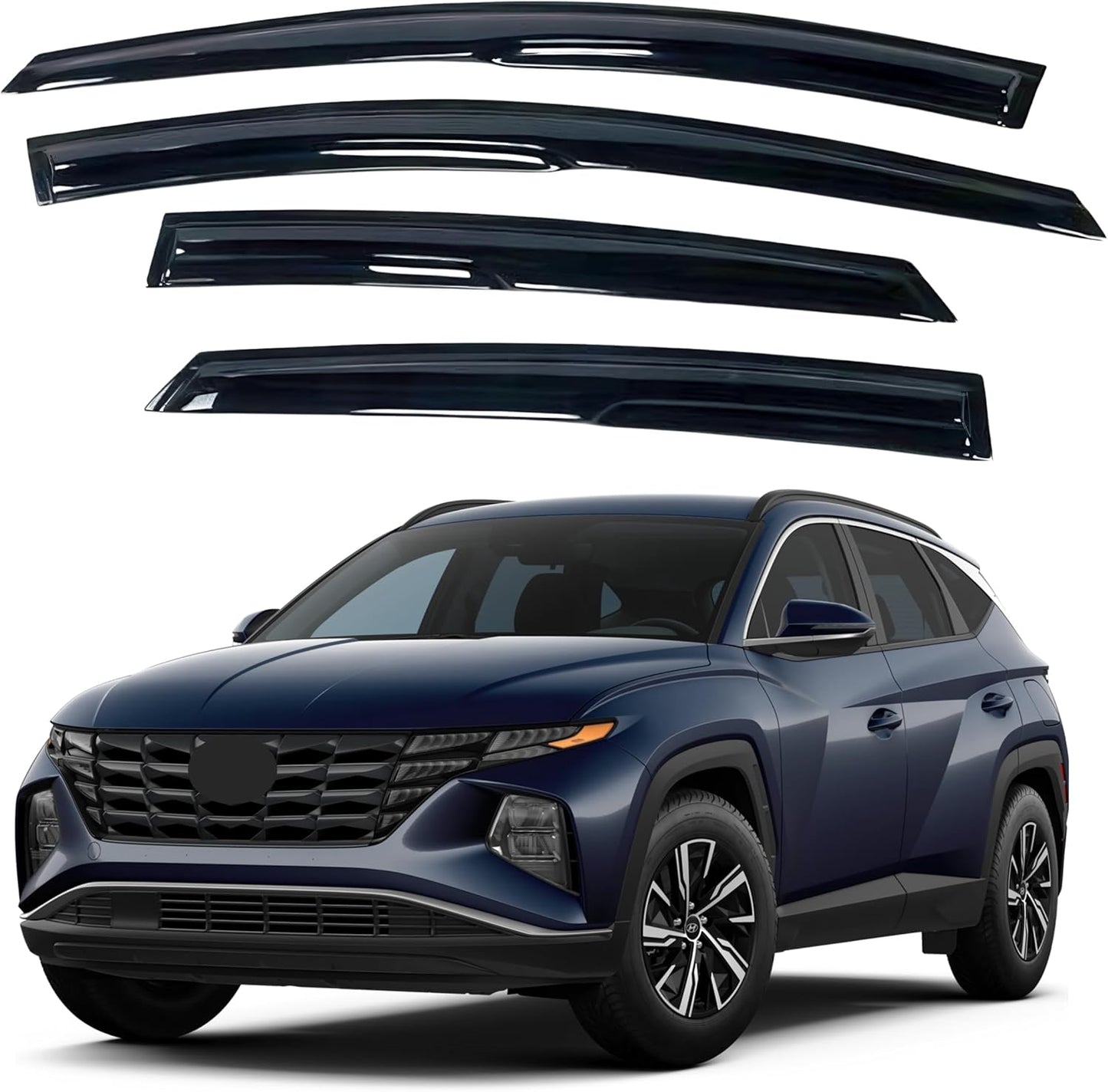 IG Window Visor for Hyundai Tucson 2021-2025 - Durable Rain Guard