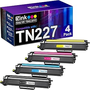 E-Z Ink Compatible Toner Cartridge Replacement for Brother TN227