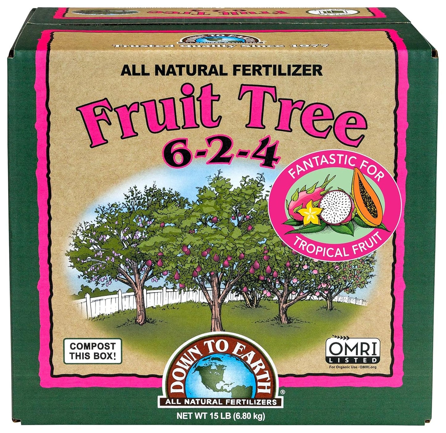 Organic Fruit Tree Plant Food for Healthy Growth and Yield