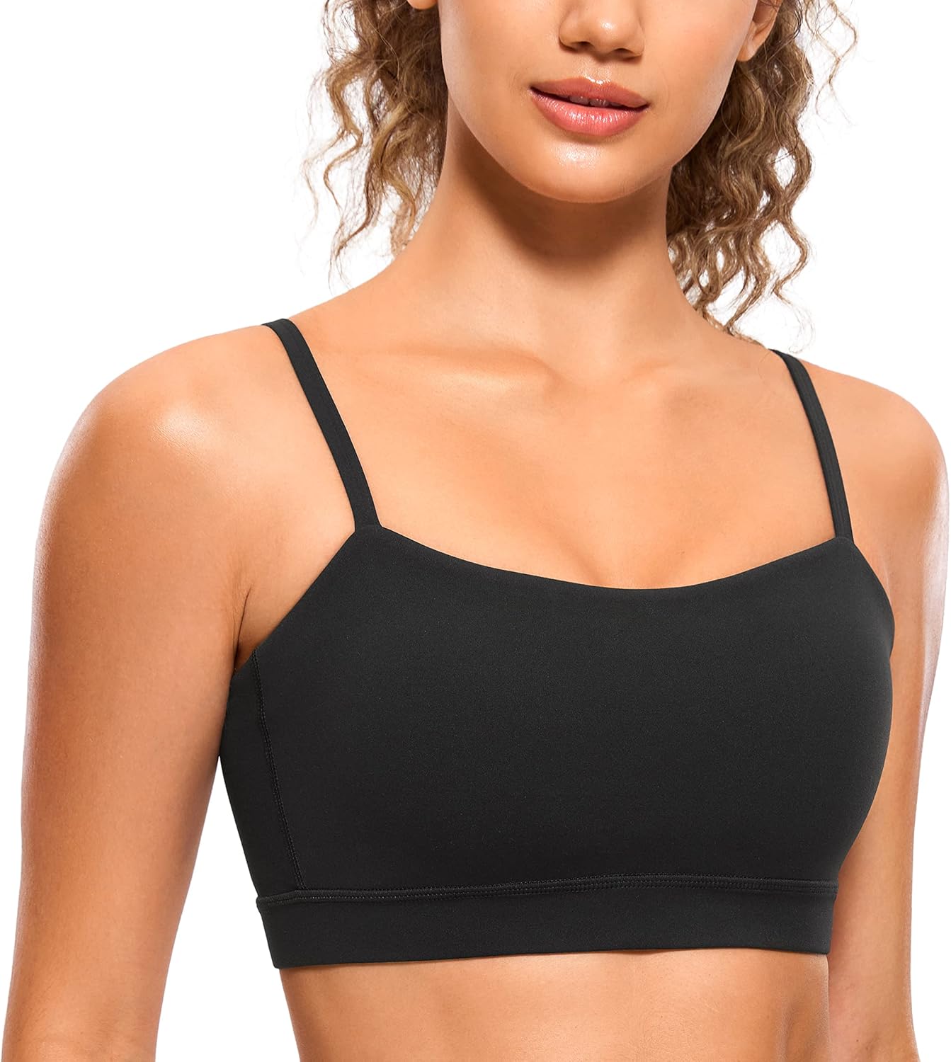 CRZ YOGA Adjustable Padded Sports Bra - Ultimate Comfort