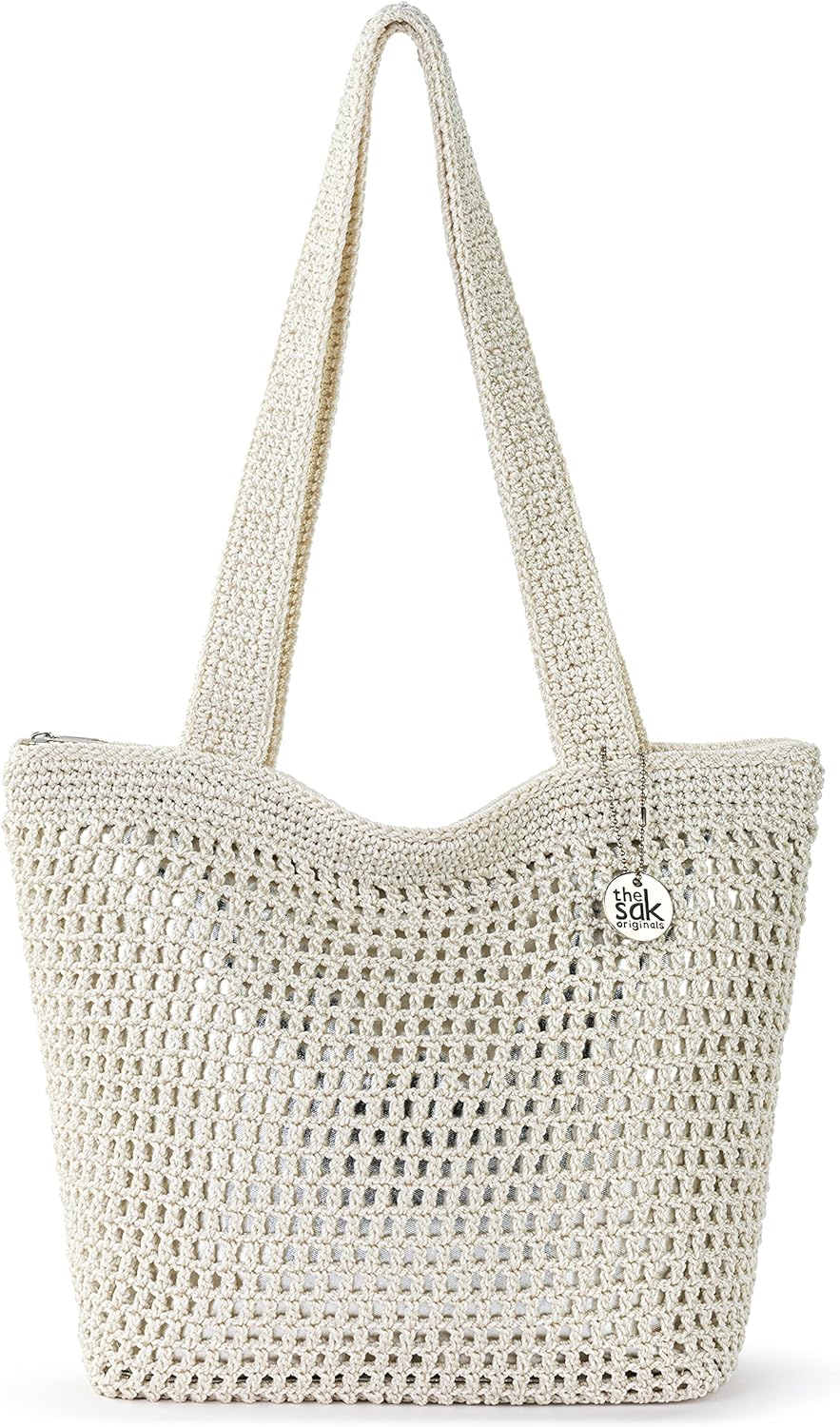 Hand Crochet Casual Classics Tote Bag for Everyday Use