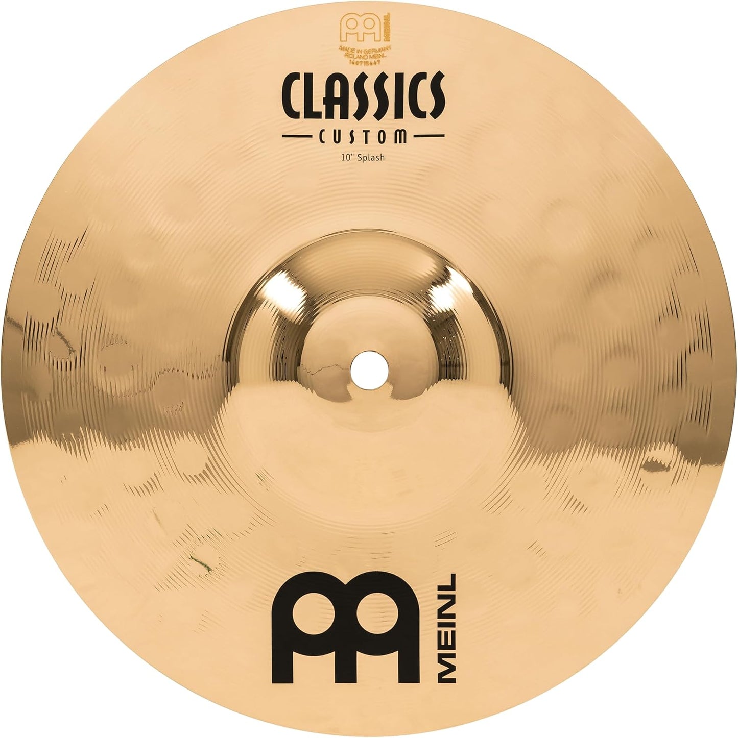 Meinl 10in Splash Cymbal - Classics Custom Brilliant Review