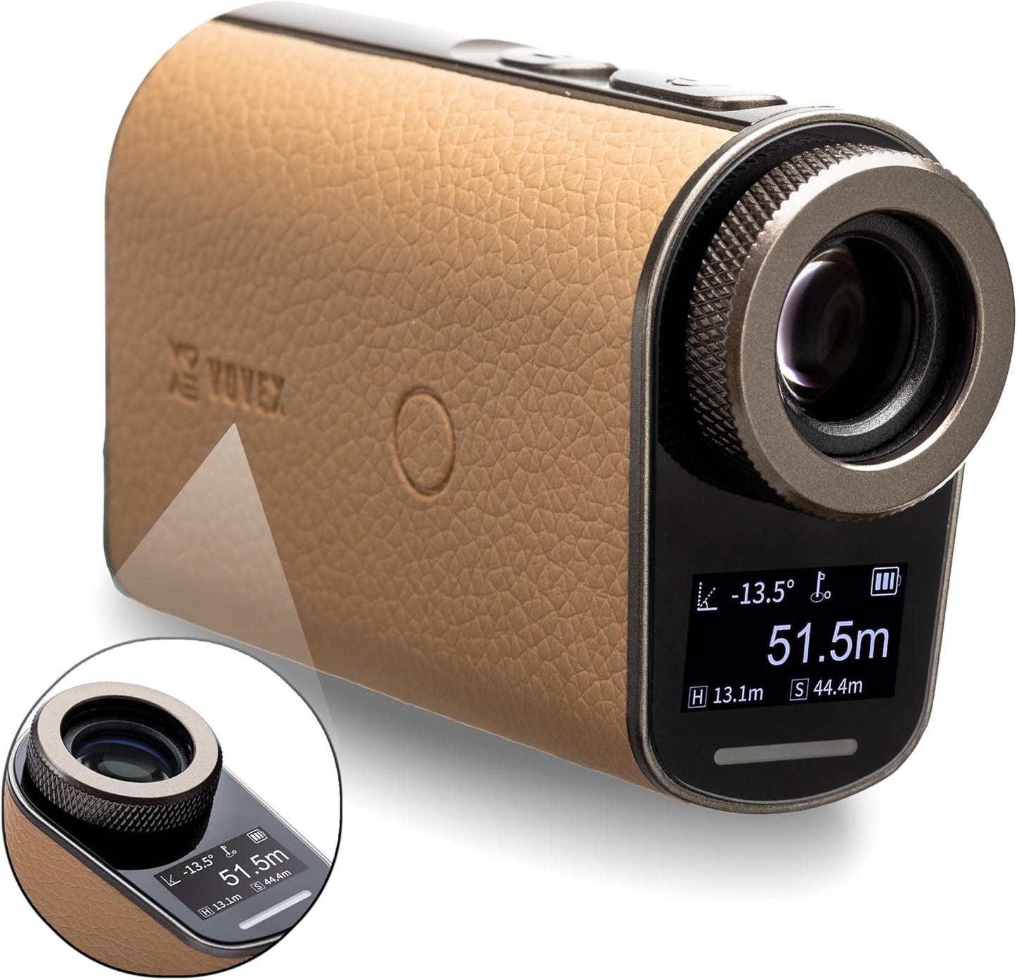 VOVEX Golf Rangefinder: 1000 Yards, Slope, Fast Flag Lock