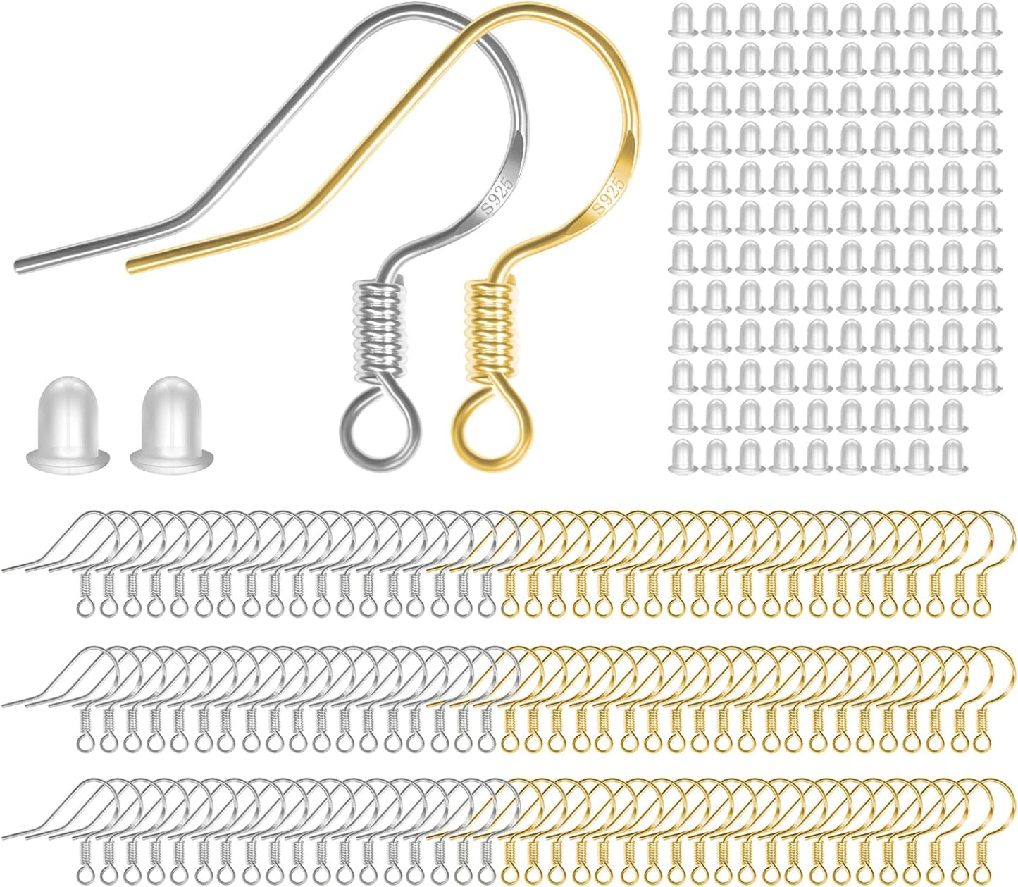 Hypoallergenic Earring Hooks Set | 120PCS MENKEY
