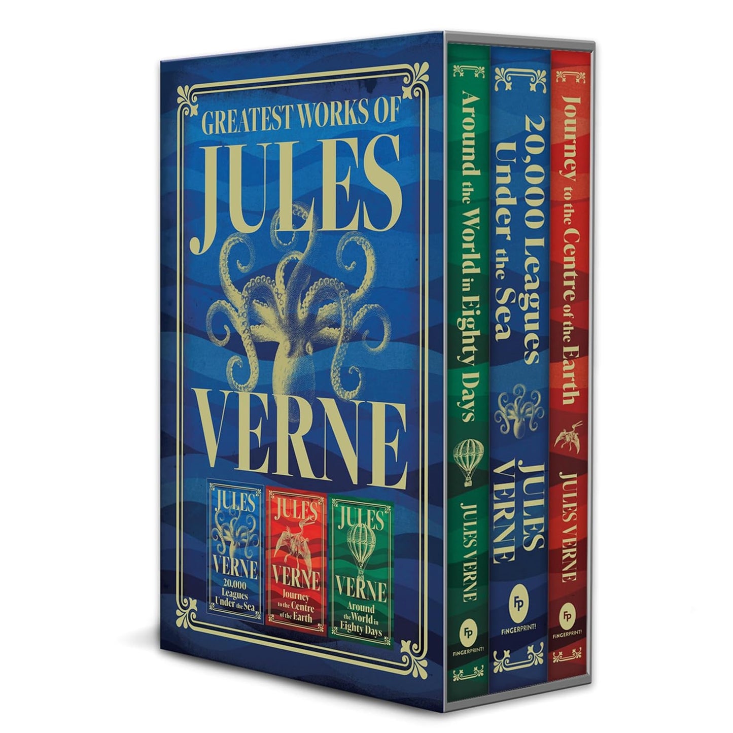 Greatest Works of Jules Verne Deluxe Hardbound Boxed Set Review