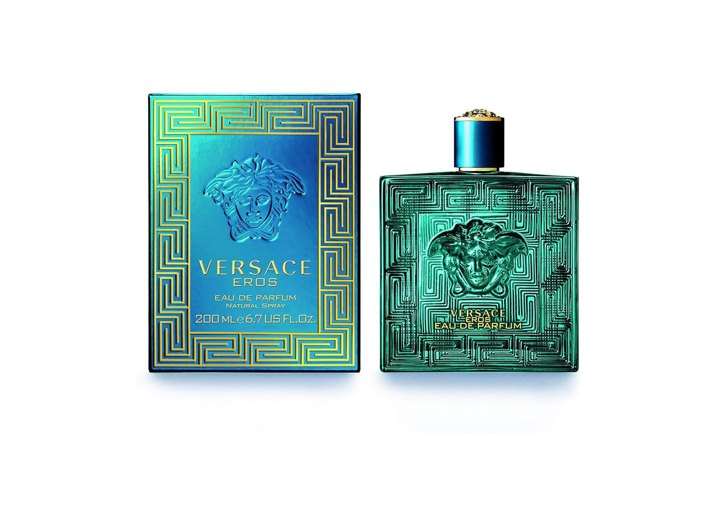 Versace Eros for Men Eau de Parfum Spray - 6.7 Ounce Bottle