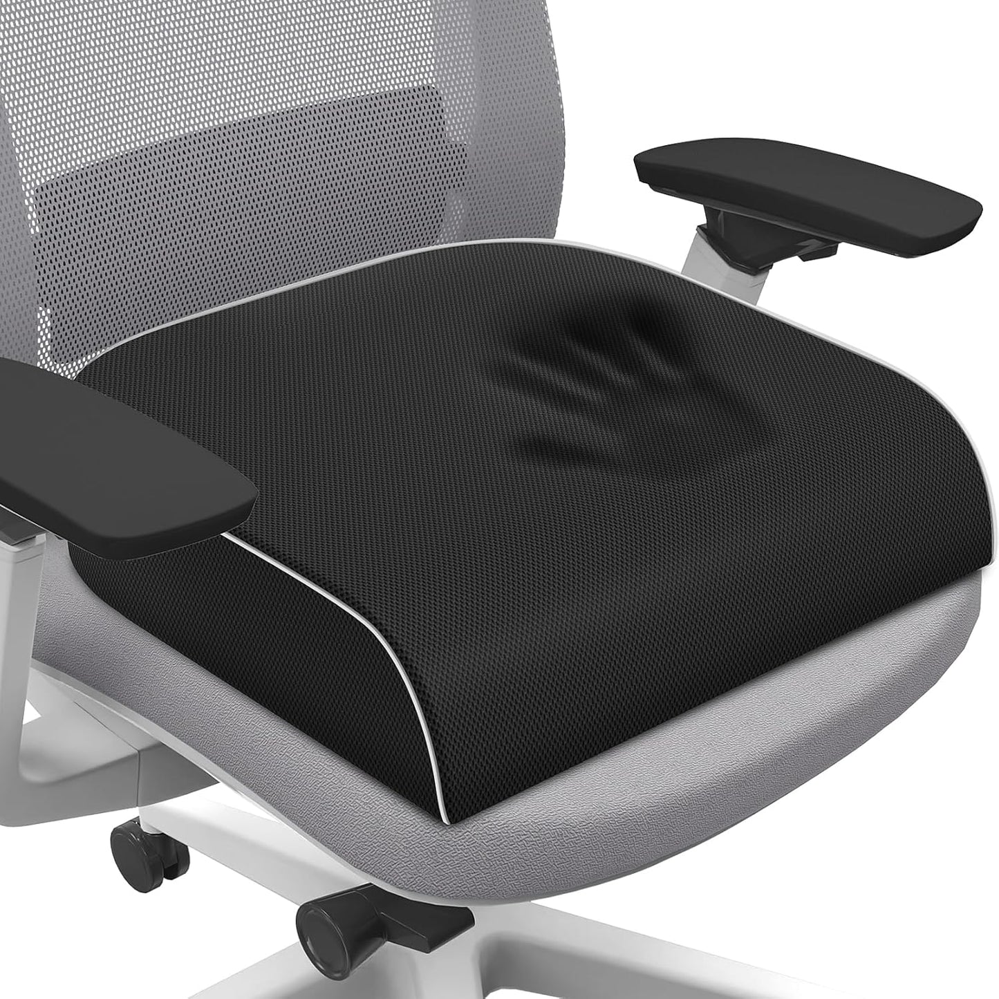 Memory Foam Seat Cushion for Tailbone Pain Relief and Comfort
