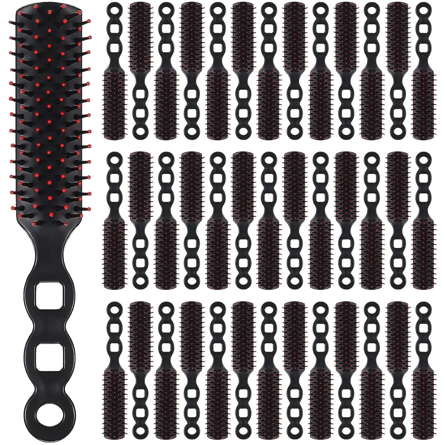 100 Packs Bulk Hair Brushes for Homeless Shelters and Travel