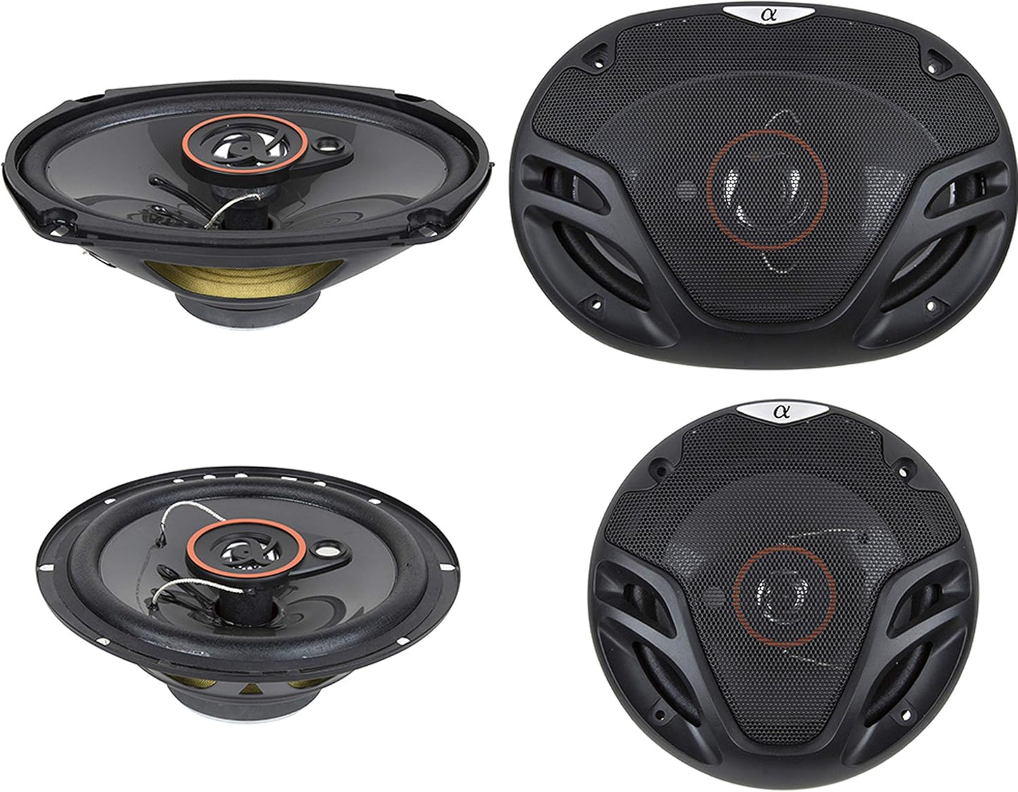 Alphasonik AS2629P Loudspeakers 6.5in and 6x9in 3-Way Speakers