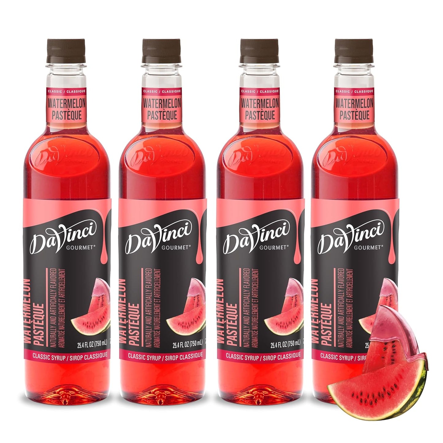 DaVinci Gourmet Classic Watermelon Syrup for Flavorful Drinks