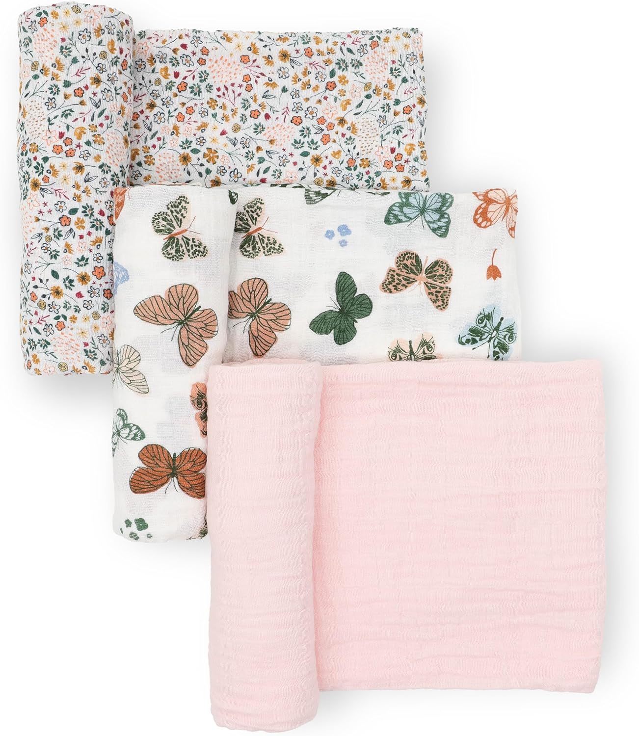Little Unicorn Premium Muslin Swaddle Blanket 3 Pack for Babies