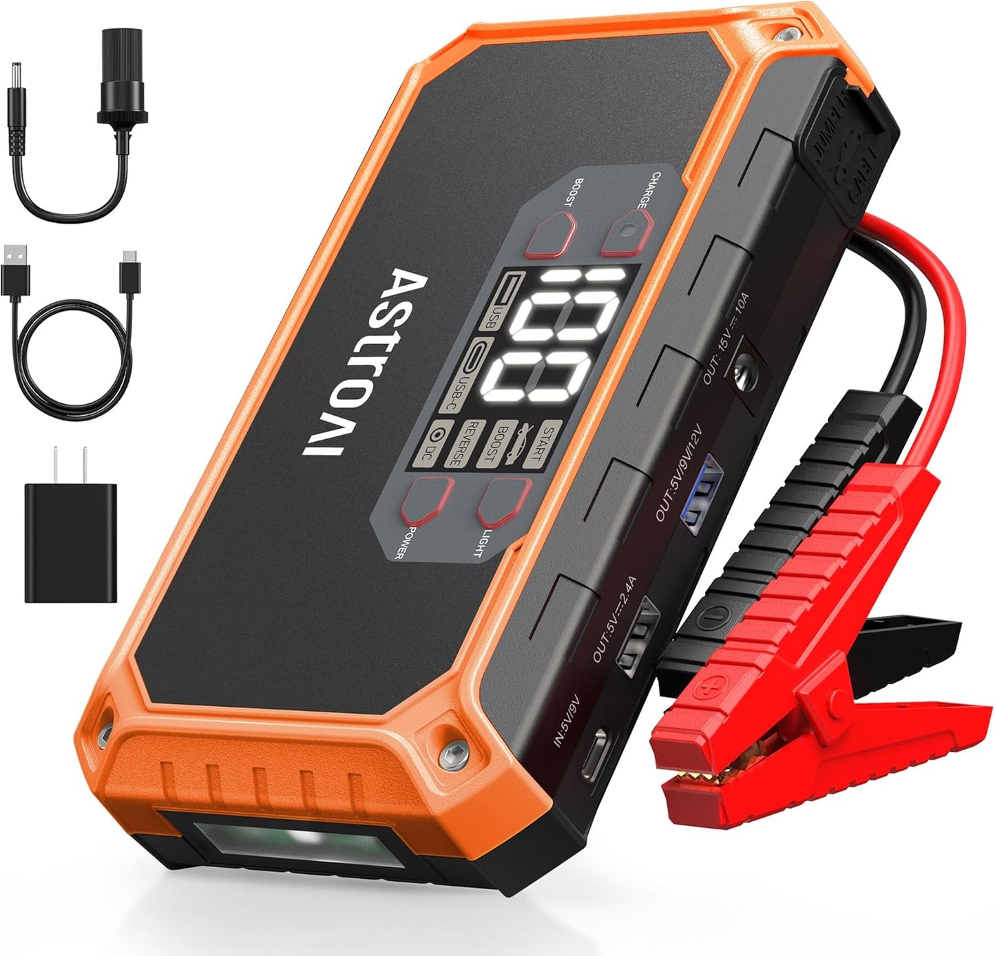 Boost and Power On with AstroAI 2000A Car Jump Starter