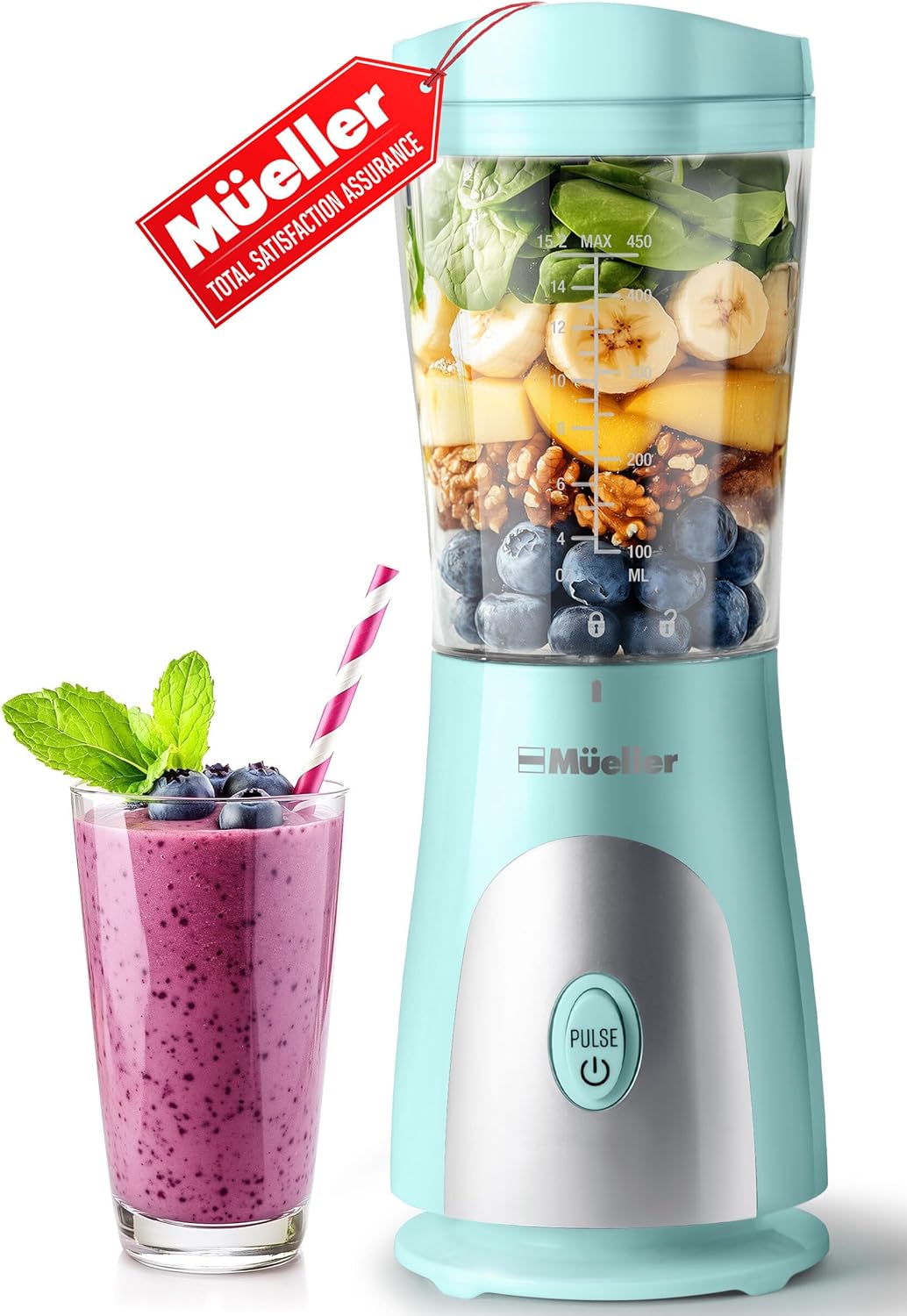 Mueller Portable Blender: Shake & Smoothie Master
