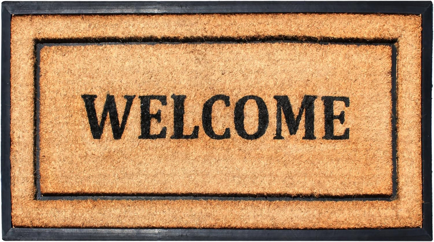 Durable Large Doormats for High Traffic Areas - 24in x 48in