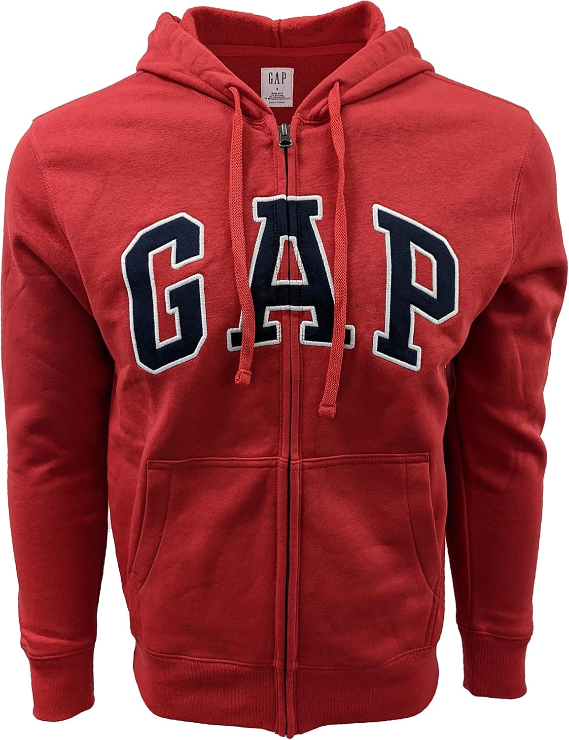 GAP Men's Cozy Logo Hoodie - Full Zip Warmth