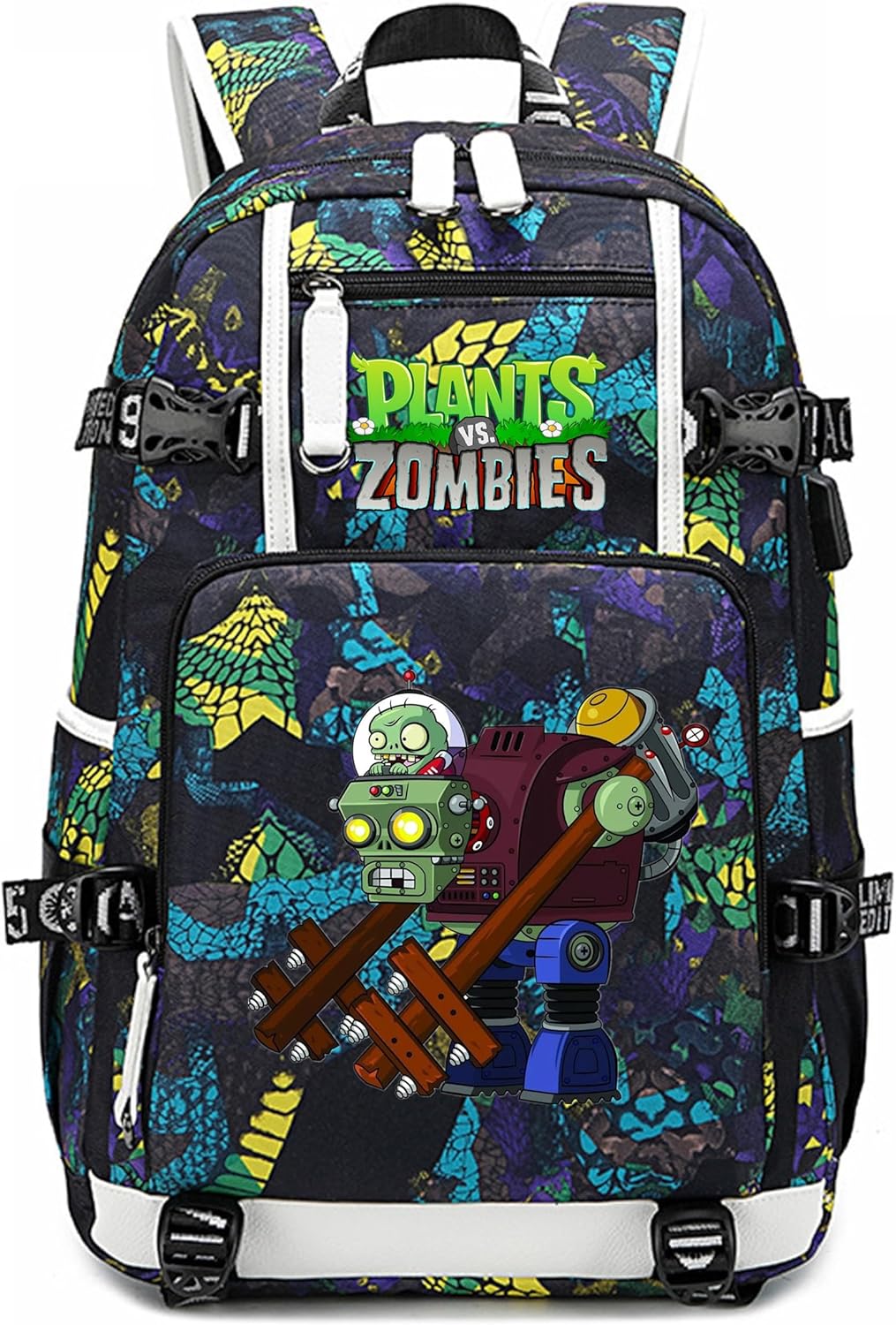 ISaikoy Plants vs. Zombies Backpack for School and Travel