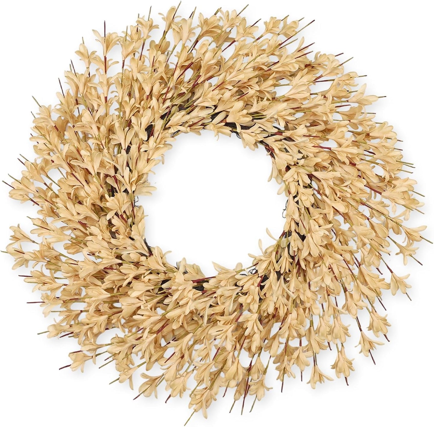 26 Inch Realistic Fall Wreath for Front Door Outdoor Decor
