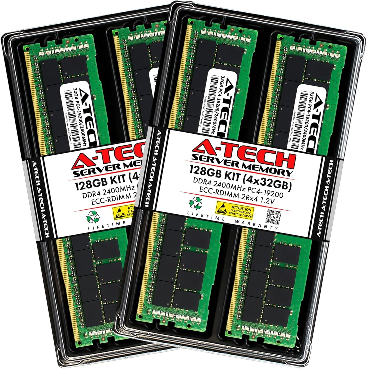A-Tech 128GB DDR4 2400MHz Memory RAM for HPE Z440 Workstation