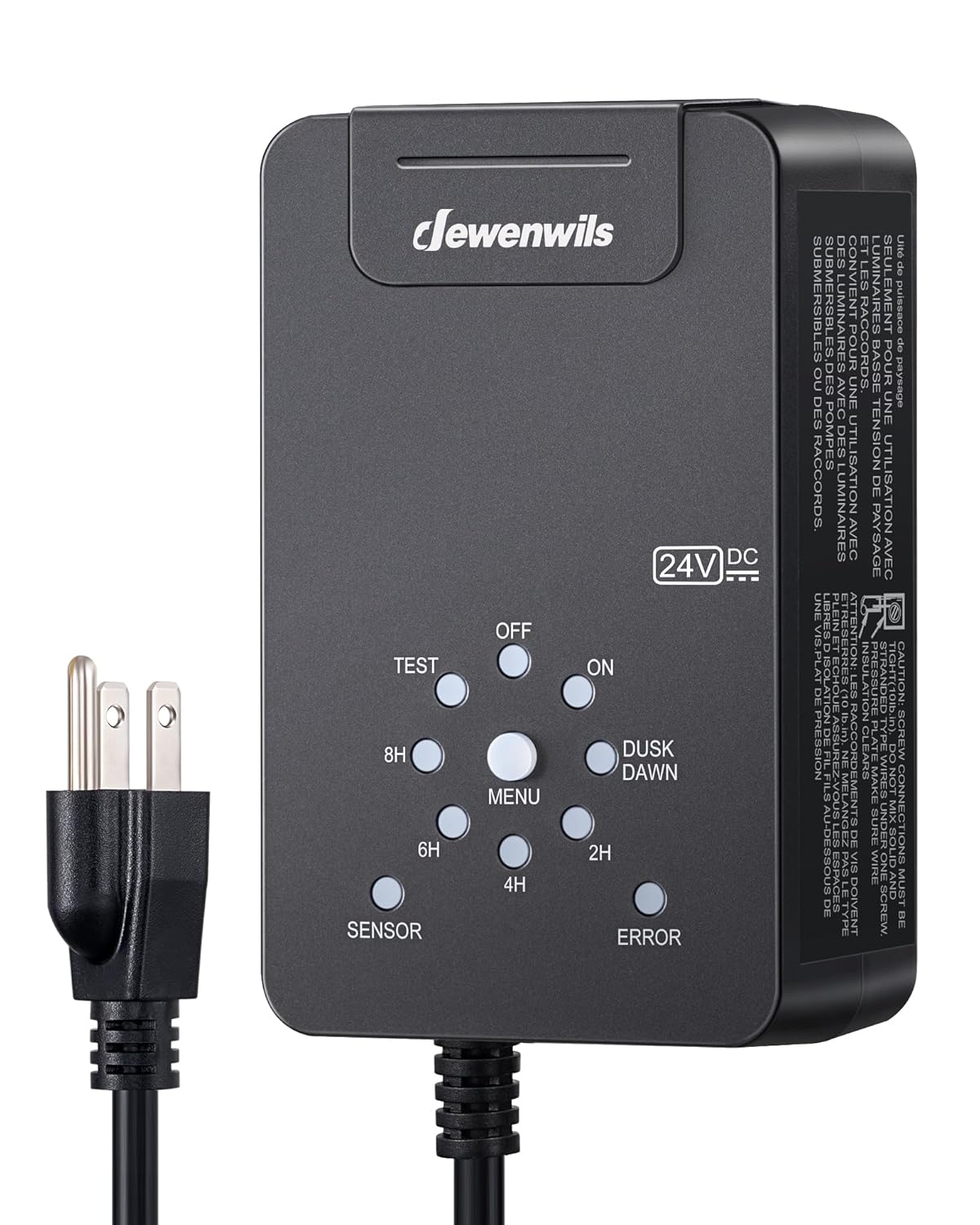 DEWENWILS 60W Low Voltage Landscape Transformer for Outdoor Lighting