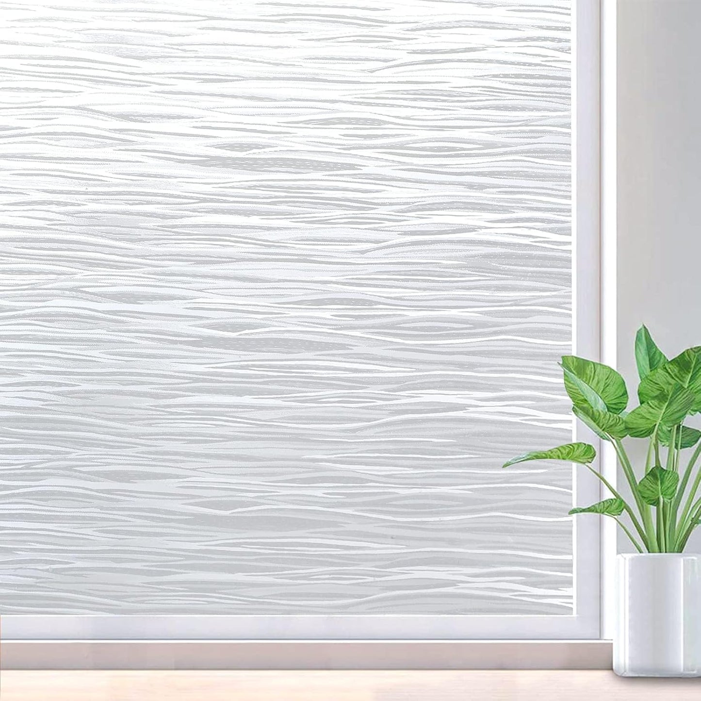 rabbitgoo Window Privacy Film for Elegant Home Decor and UV Block