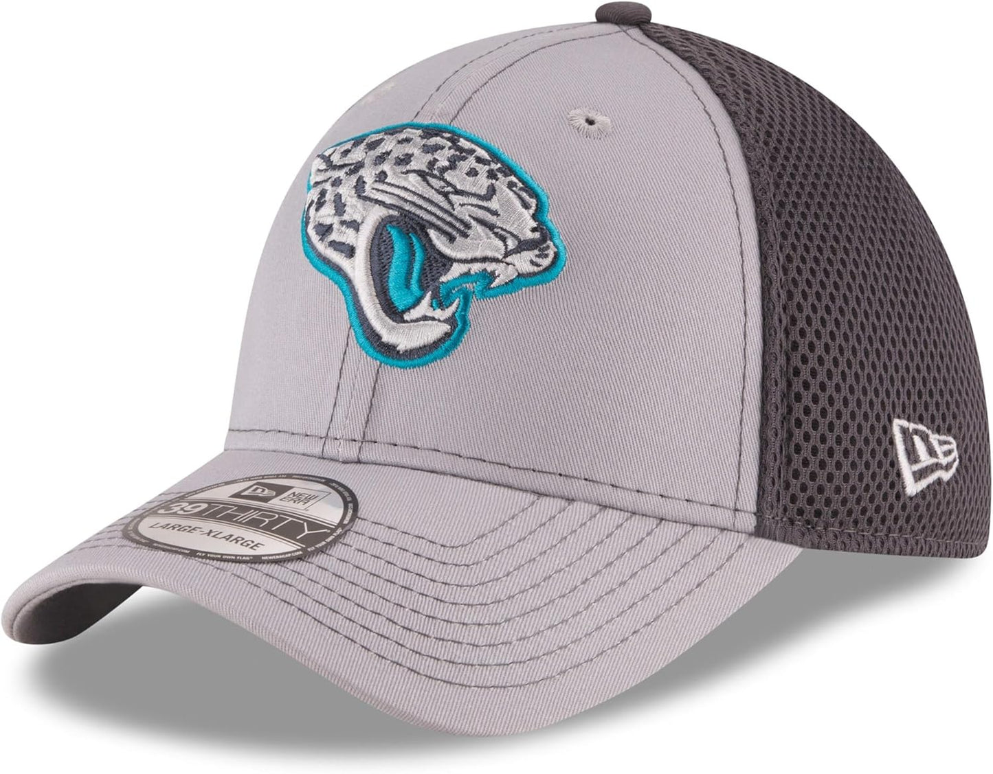 NFL 39THIRTY Grayed Out Neo Logo Stretch Fit Cap for Fans