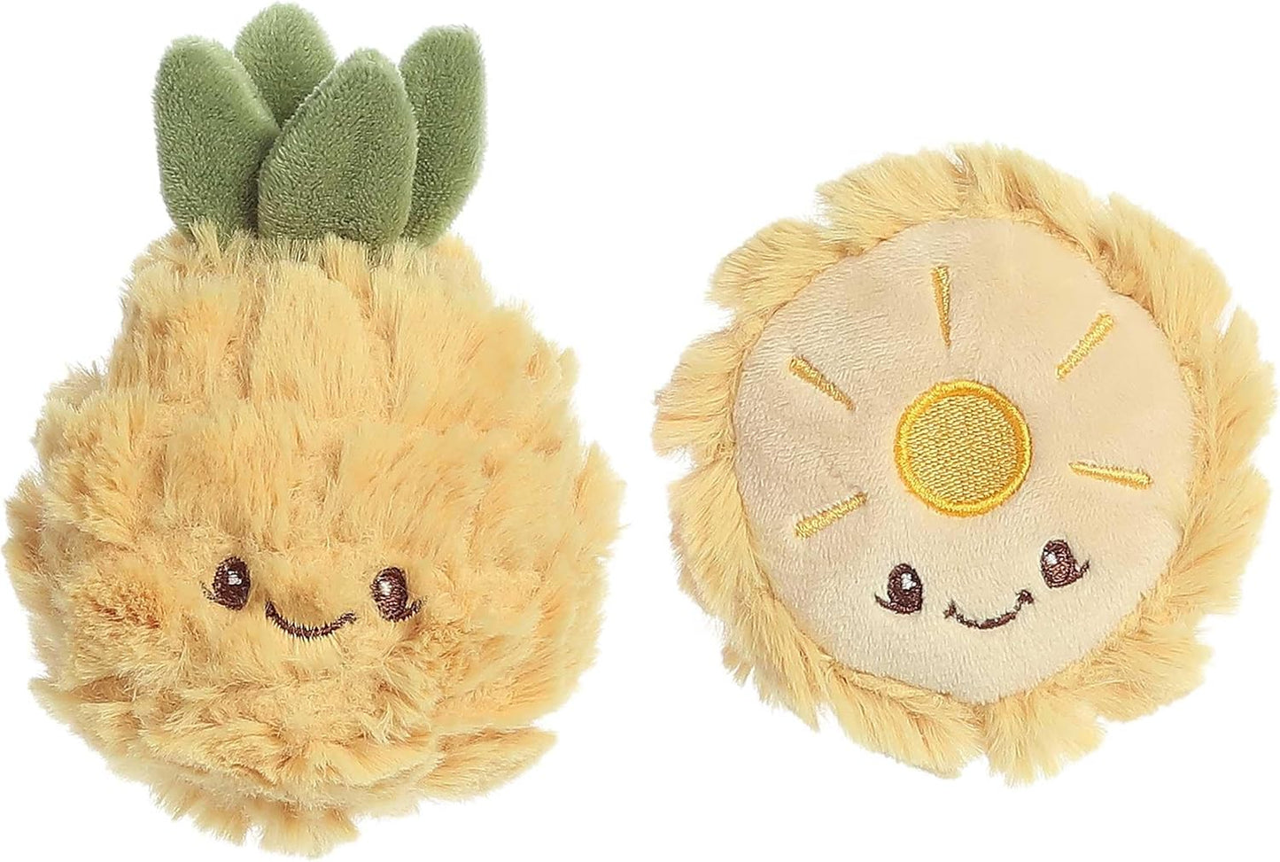 Interactive Pineapple Rattle & Crinkle Set - Bright & Fun - Aurora World