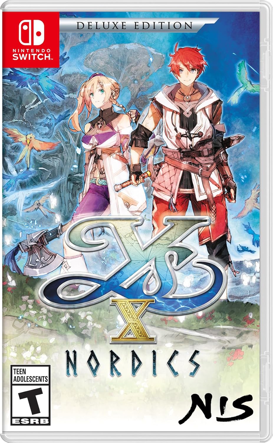 Ys X: Nordics Deluxe Edition for Nintendo Switch - Epic Adventure