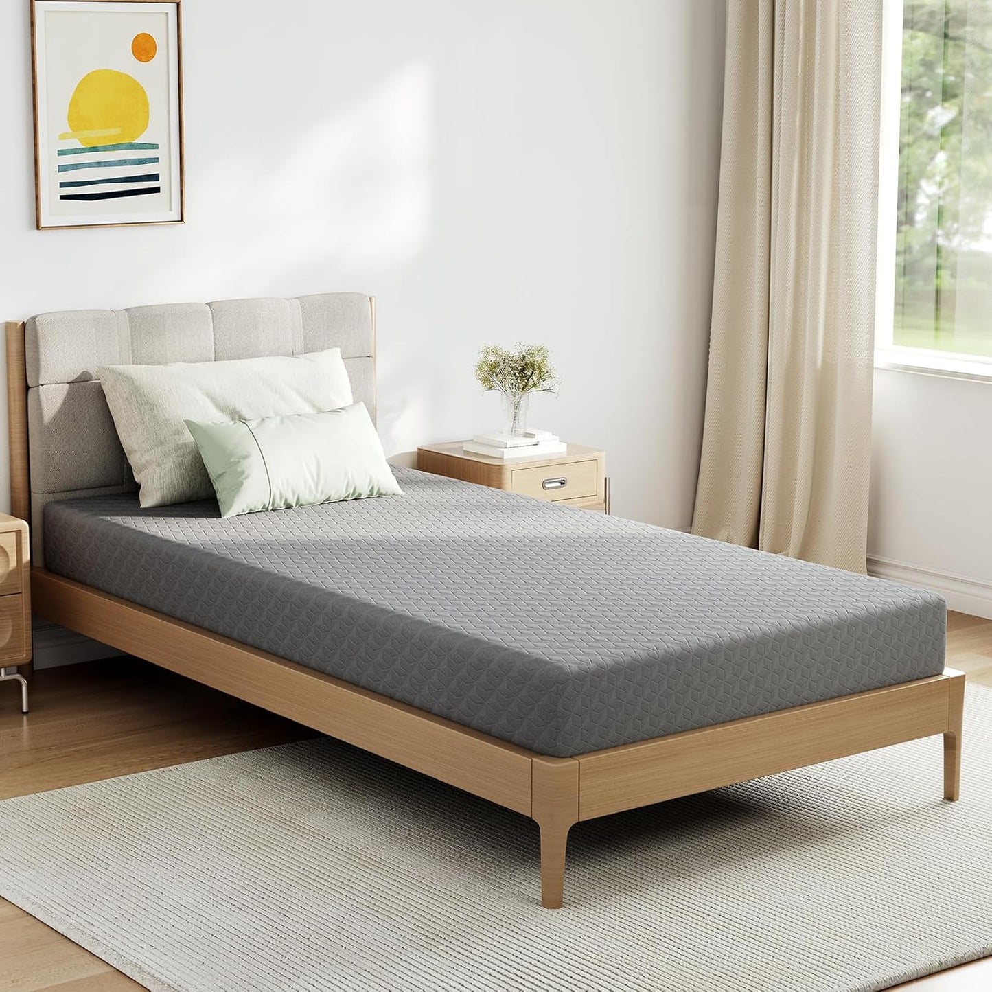 Novilla Twin XL Mattress 5 Inch for Cool Touch Comfort