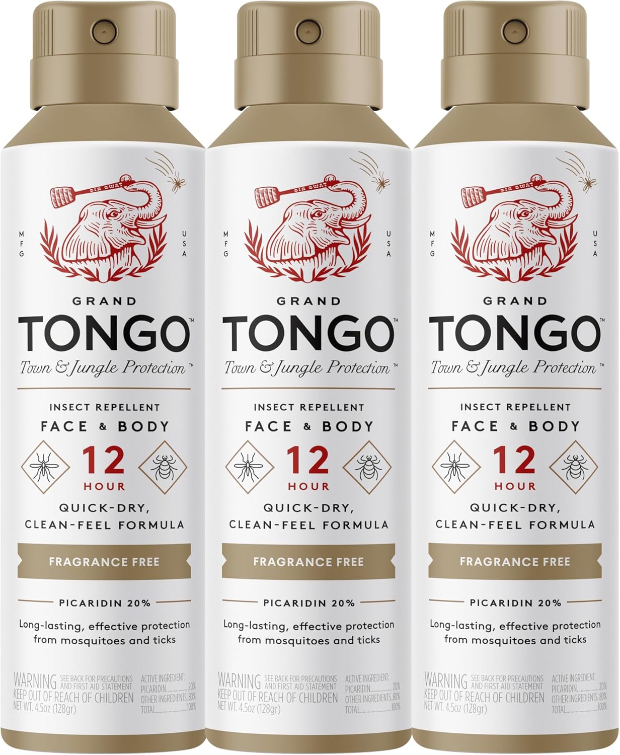Fragrance Free Insect Repellent for 12-Hour Protection
