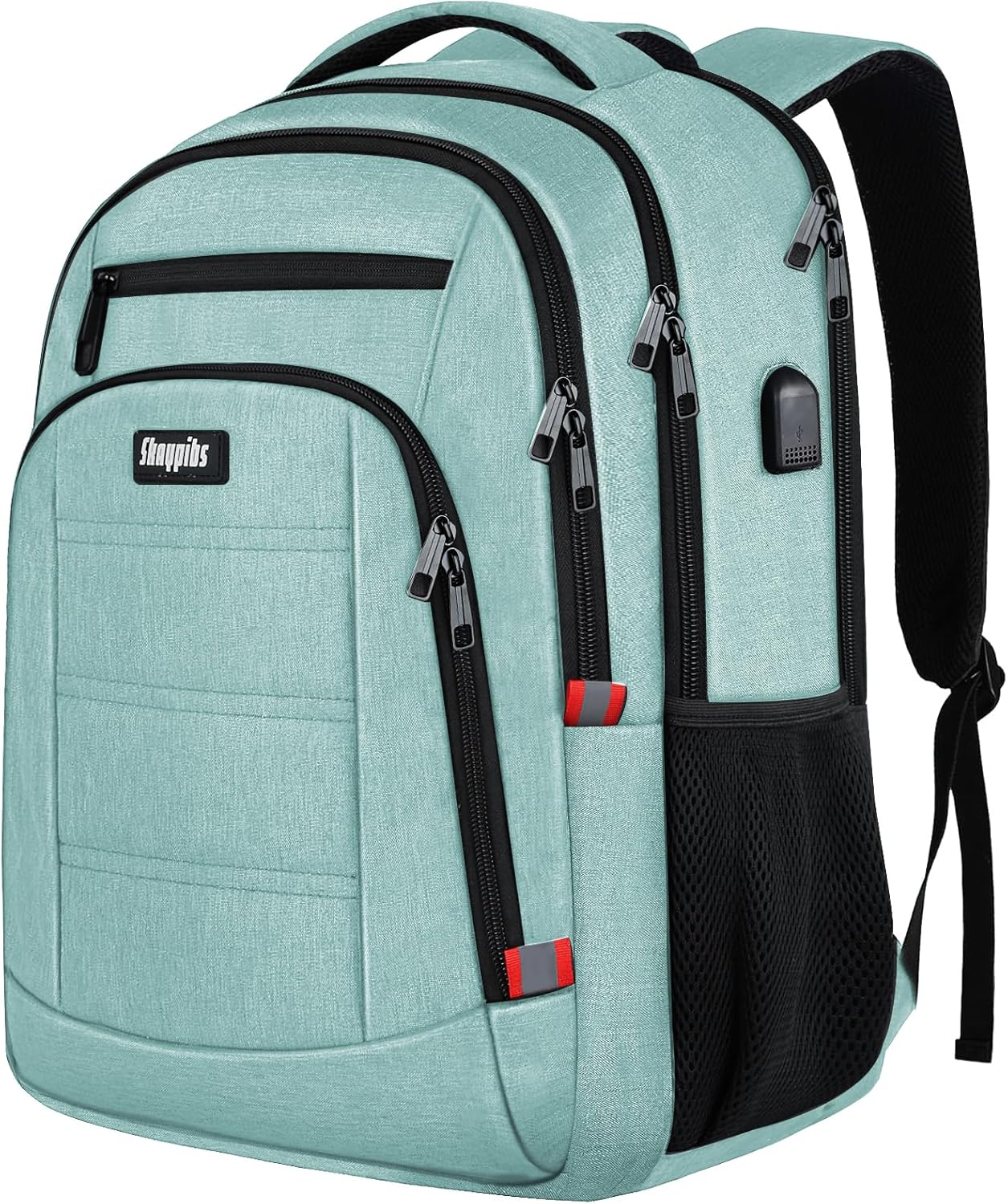 Travel School Backpack for Men and Women with USB Charging Port