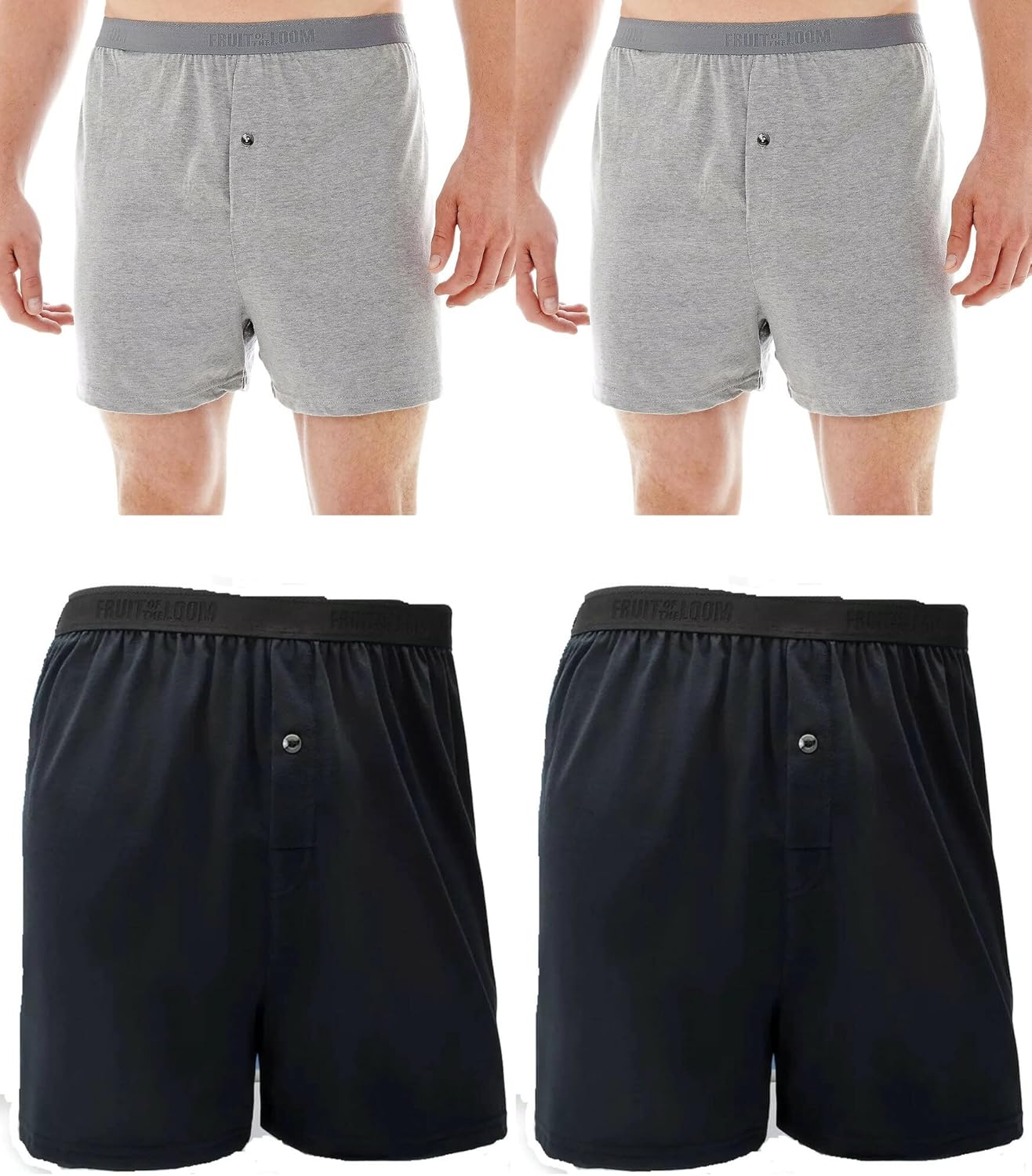 Fruit of the Loom Big and Tall Tag-free Underwear for Comfort